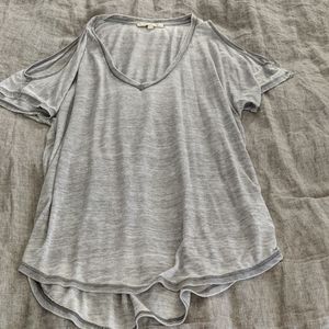 Cold shoulder Express shirt